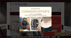 Desktop Screenshot of cresus.fr